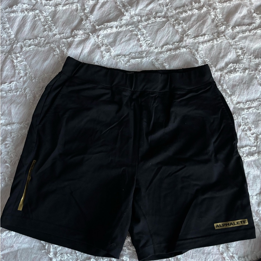 Alphalete Black Athletic Shorts